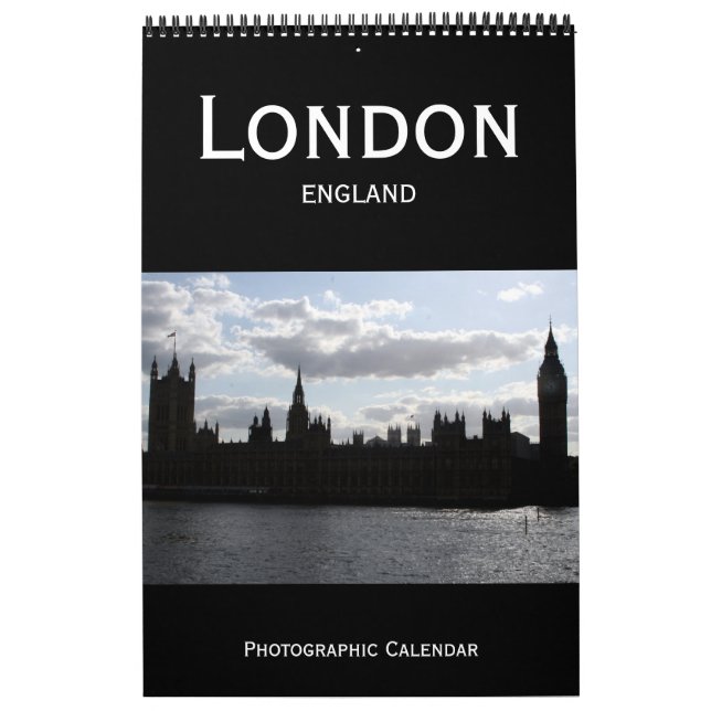Calendário londres ingland (Capa)