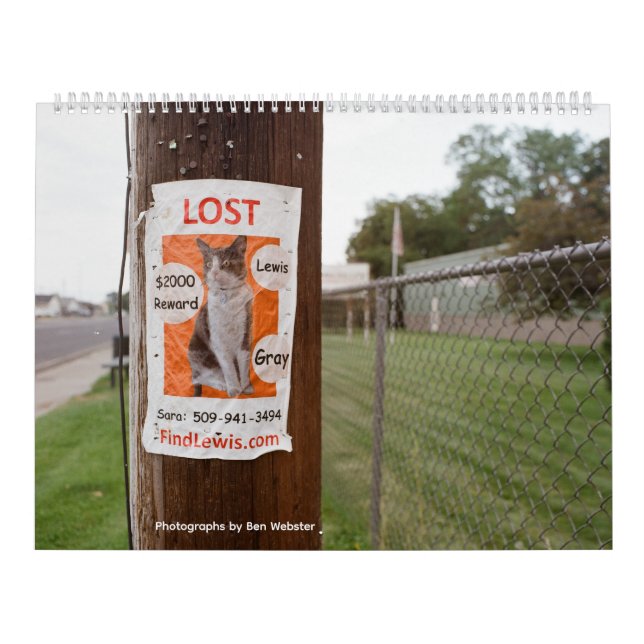 Calendário Lost Lewis Calendar (Capa)