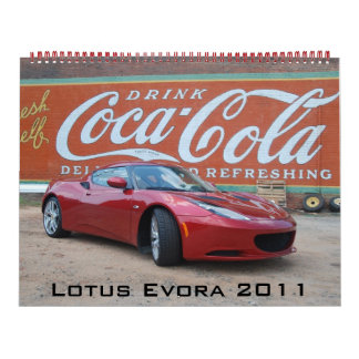 Calendário Lotus Evora 2011