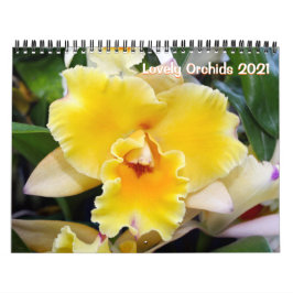 Calendário Lovely Orchids 2021