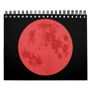 Calendário Lua Vermelha
