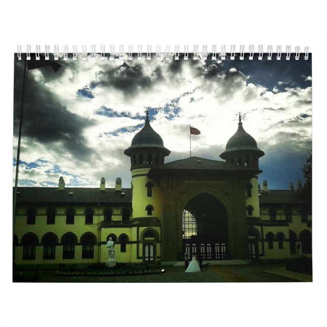 Calendário Lugares diferentes em Balcans. (Capa)