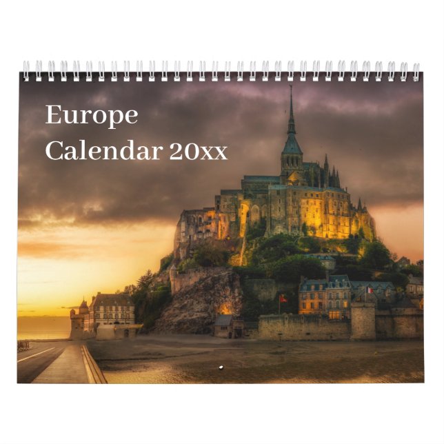 Calendário - Lugares Que Você Pode Conhecer Na Eur (Capa)