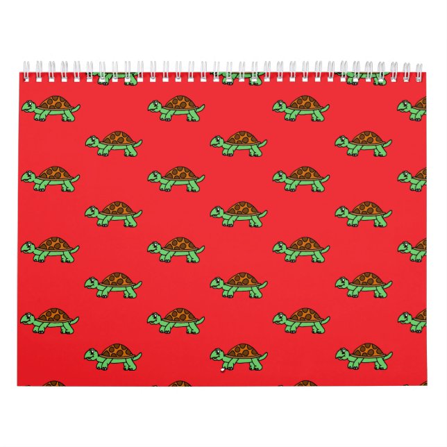 Calendário Lustiege Schildkröte (Capa)