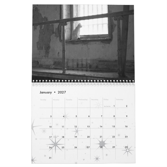 Calendário Luz do sol, felicidade e amor para 2008 (Jan 2027)