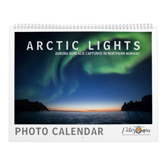 Calendário Luzes do Ártico 2026 (Capa)