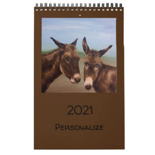 Calendário Macaco duplo
