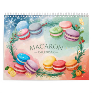 Calendário Macaron