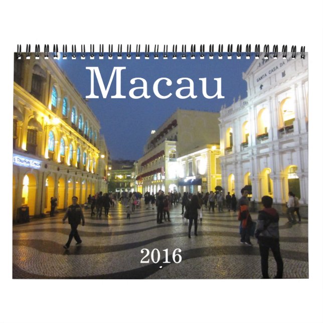 Calendário macau 2016 (Capa)
