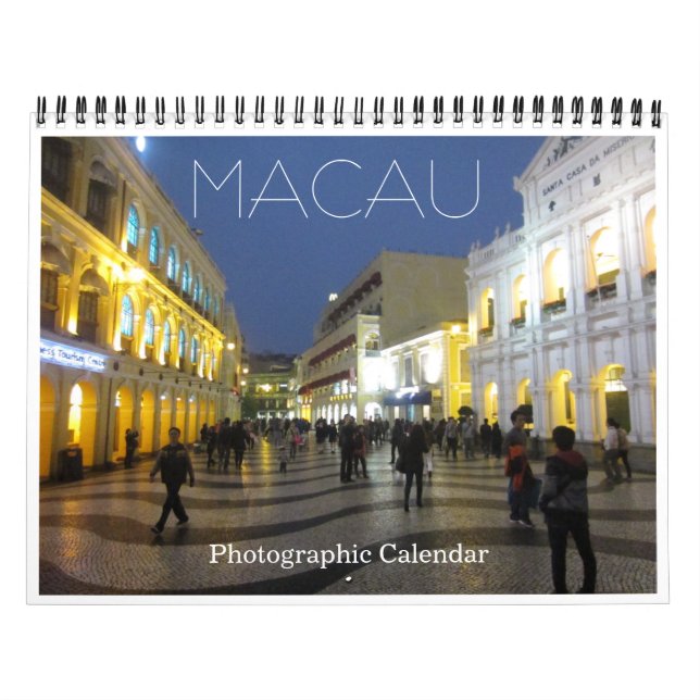 Calendário macau 2025 (Capa)