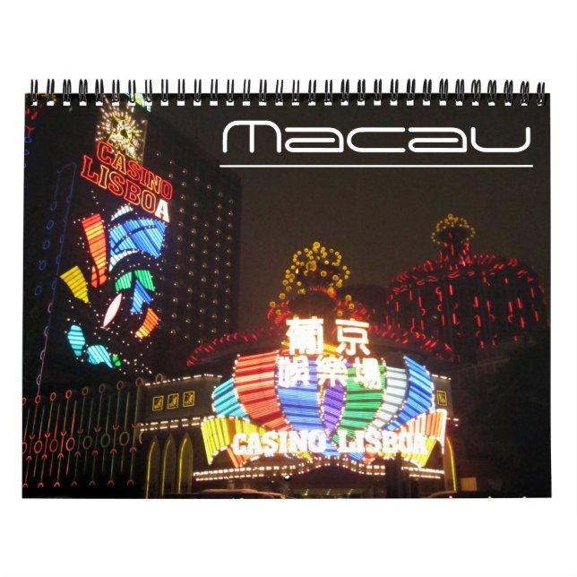 Calendário macau 2027 (Capa)