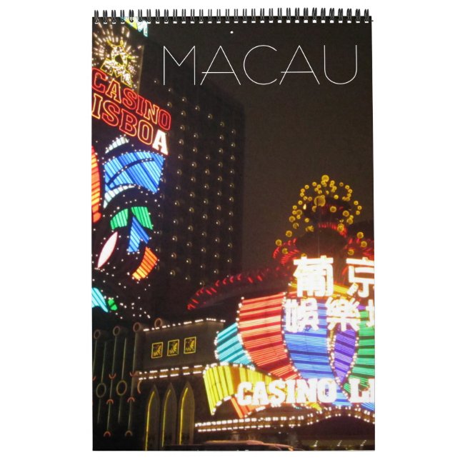 Calendário macau sar (Capa)