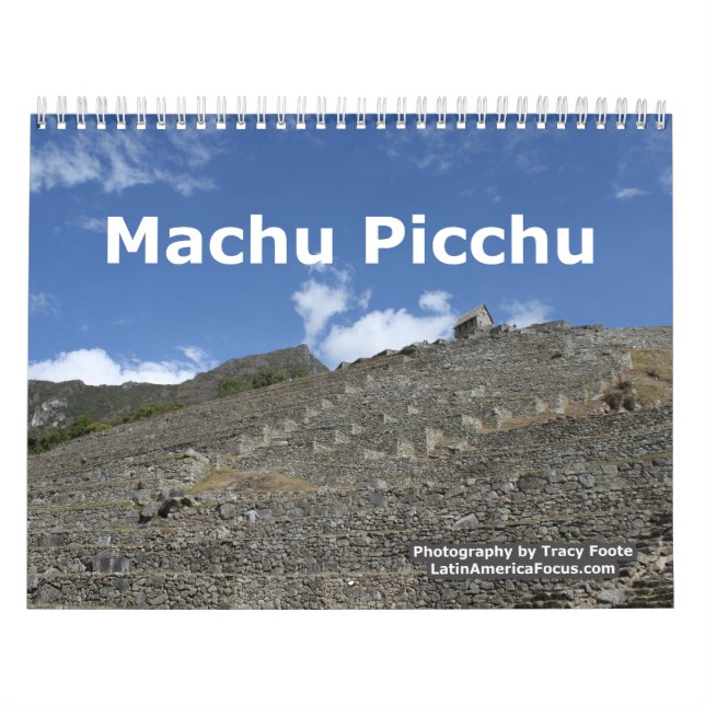 Calendário Machu Picchu Peru (Capa)