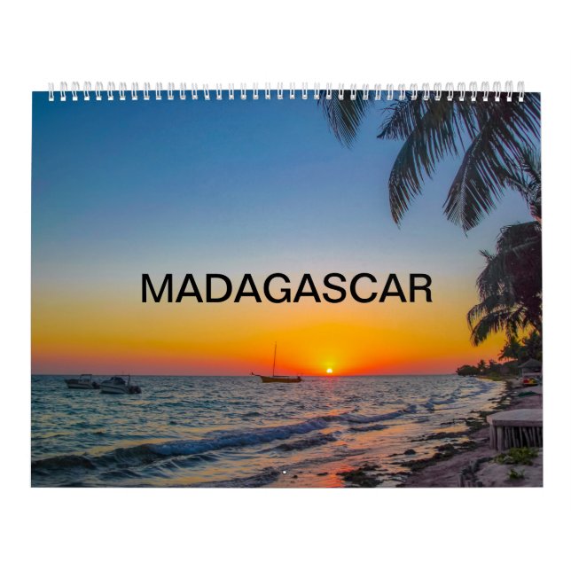 Calendário Madagáscar 2026 (Capa)