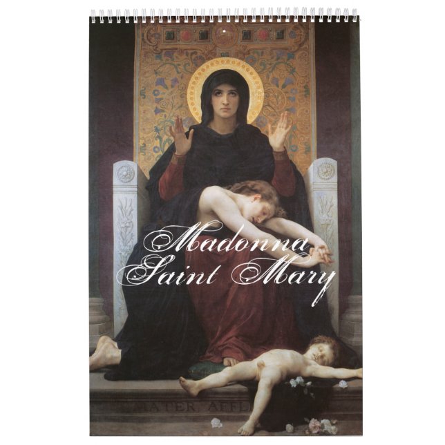 Calendário Madonna – Saint Mary – Maria – Gottesmutter (Capa)