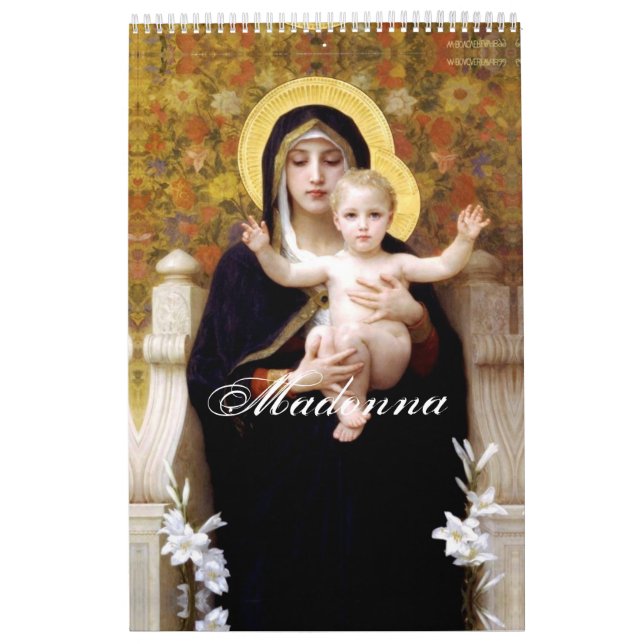 Calendário Madonna – Saint Mary – Maria – Gottesmutter (Capa)