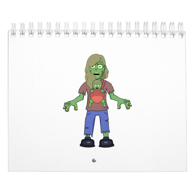Calendário Mãe Zombie (Capa)
