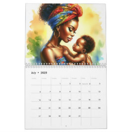 Calendário Mães africanas