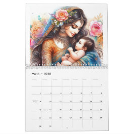 Calendário Mães indianas