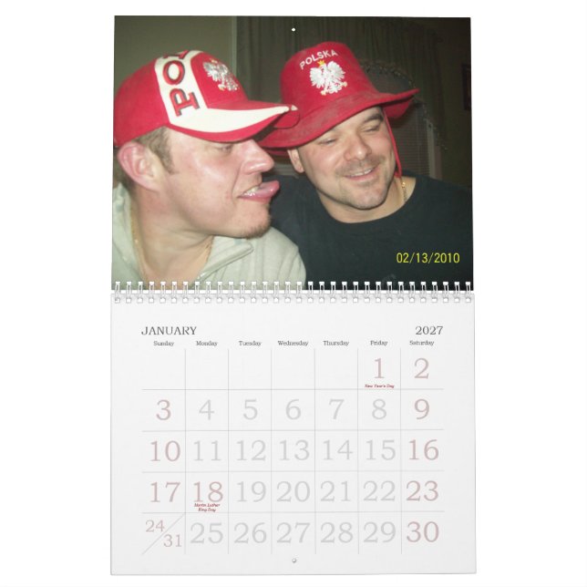 Calendário Máfia de Krakus (Jan 2027)