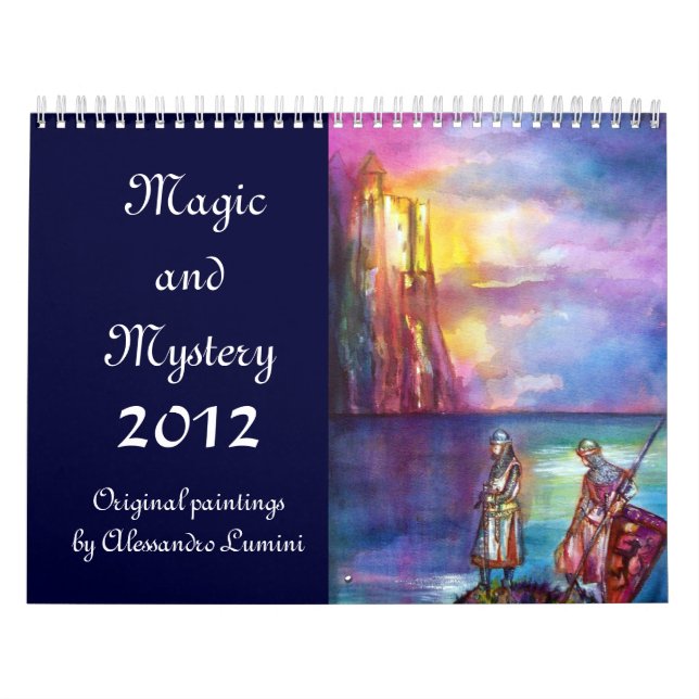 CALENDÁRIO MAGIC & MYSTERY 2012 (Capa)