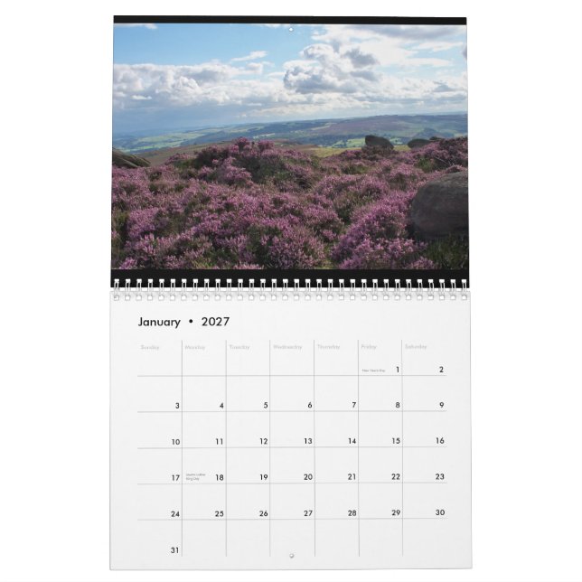 Calendário Mágica máxima 2012 do distrito (Jan 2027)