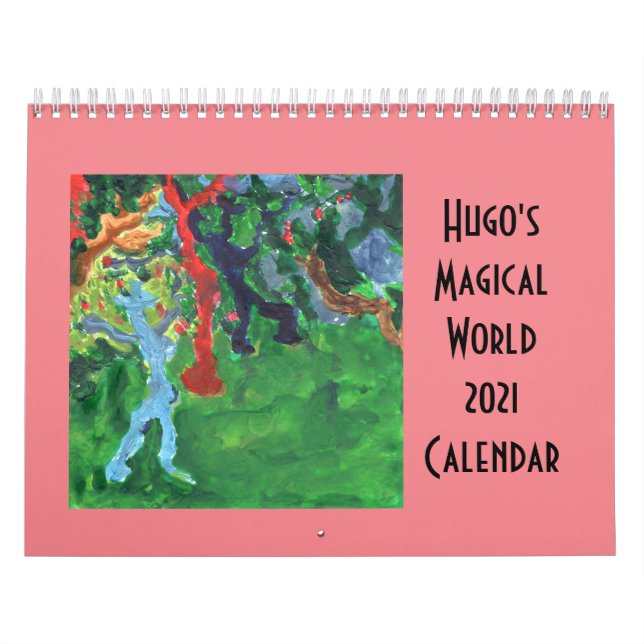 Calendário Mágico Mundial de Hugo 2021 (Capa)