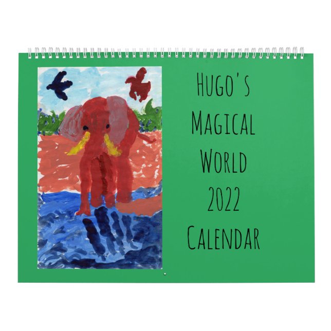 Calendário Mágico Mundial de Hugo 2022 (Capa)