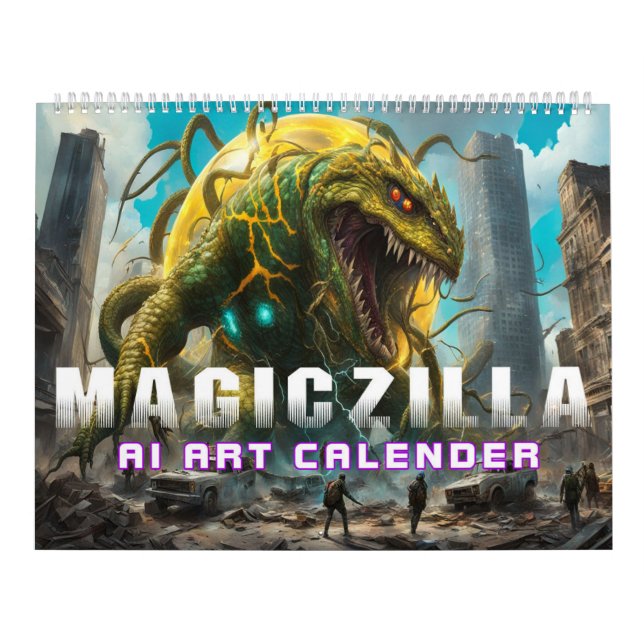 Calendário Magiczilla AI Art (Capa)