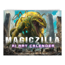 Calendário Magiczilla Arte de IA