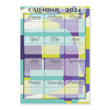 Calendário Magnético 2024