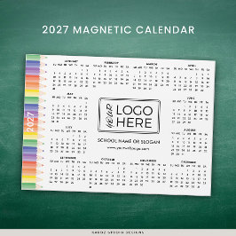 Calendário Magnético do Logotipo Escolar Promocion