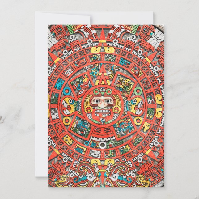 Calendário maia (Frente)