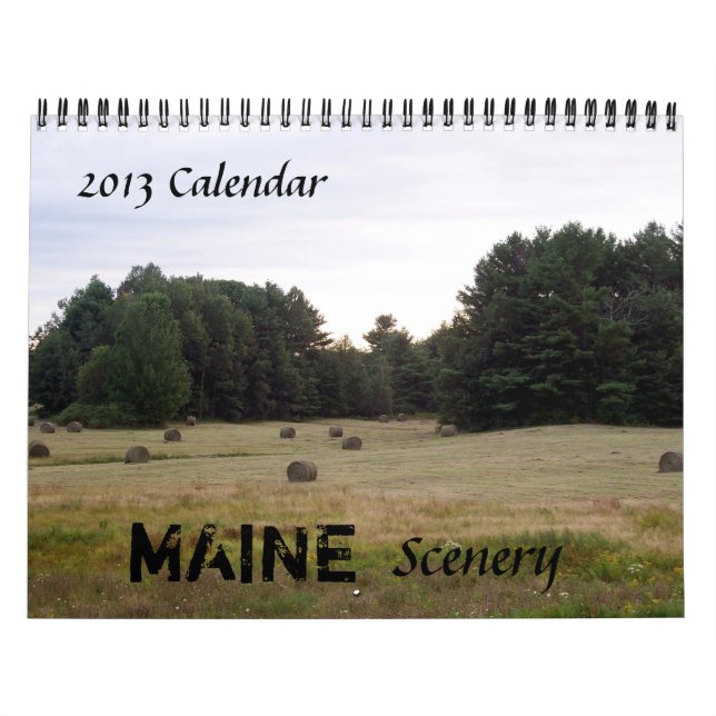 Calendário Maine 2015 Scener (Capa)