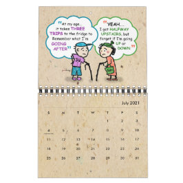 Calendário Mais velho Bonitos Diminuem Piadas Engraçadas de I