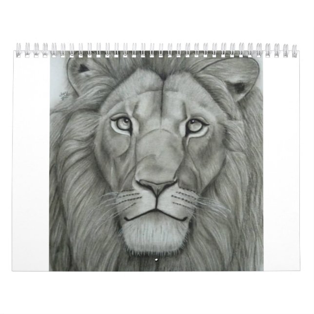 Calendário Majestic Lion (Capa)