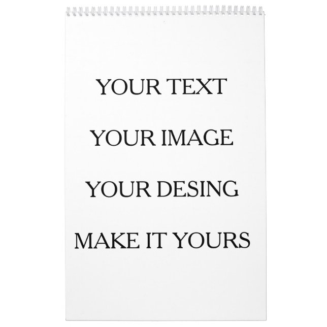 Calendário Make Your Own Simple Medium (Capa)