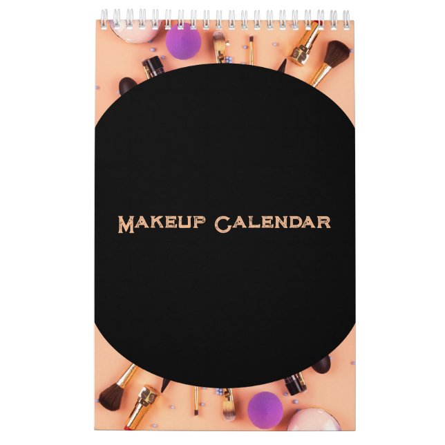Calendário makeup Calendar  (Verso)