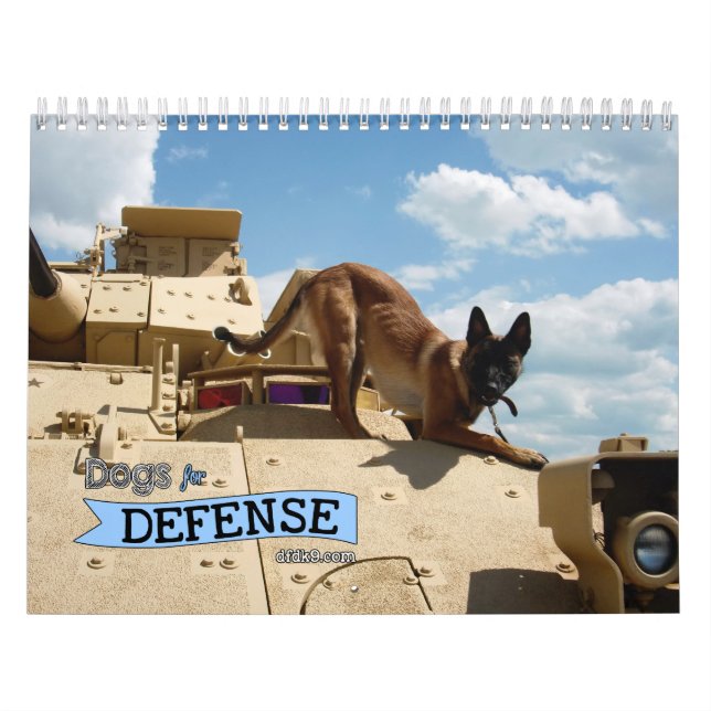 Calendário Malinois Belga (Capa)