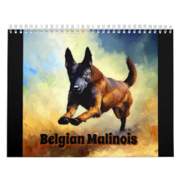 Calendário Malinois belgas