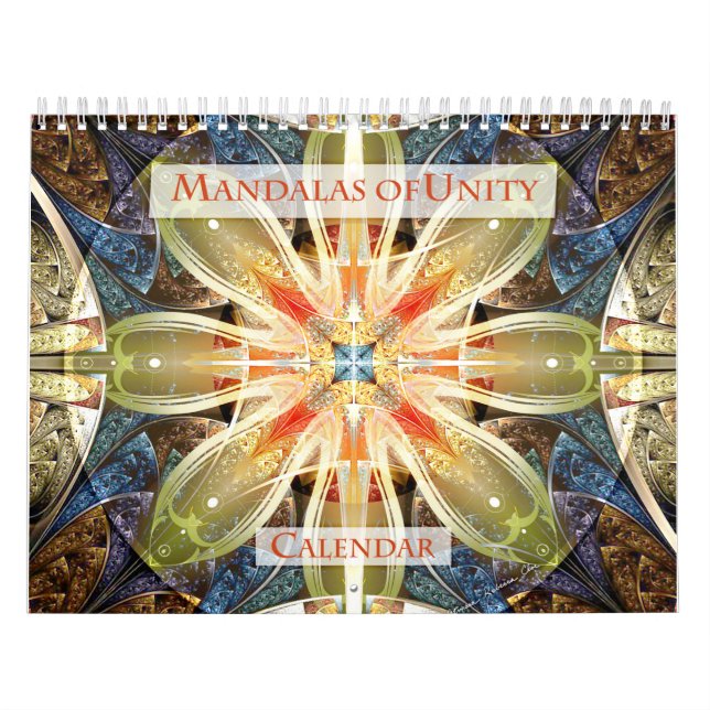 Calendário Mandalas de Unidade (Capa)