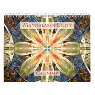 Calendário Mandalas de Unidade