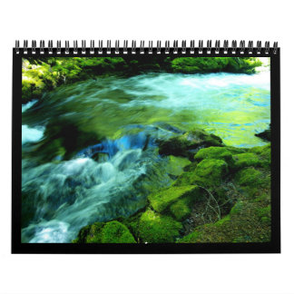 Calendário Maneiras da água do noroeste