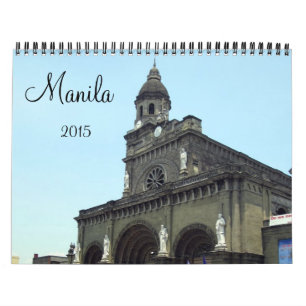 Calendário manila 2015