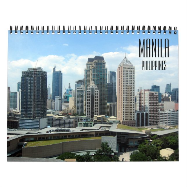 Calendário manila 2027 (Capa)