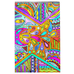 Calendário Mão Desenhada Por EDDArt - Blah Blah Blah 1