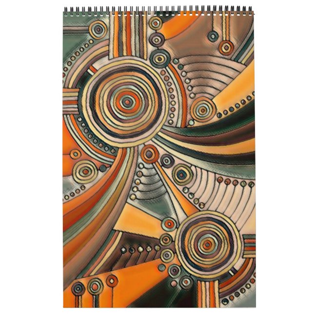 Calendário Mão Desenhada por EDDArt - Pensamentos 1 (Capa)