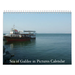 Calendário Mar de Galilee em imagens exclusivas