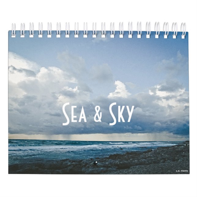 Calendário Mar e Céu (Capa)