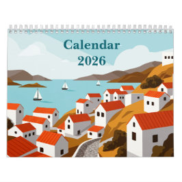 Calendário Mar e praia